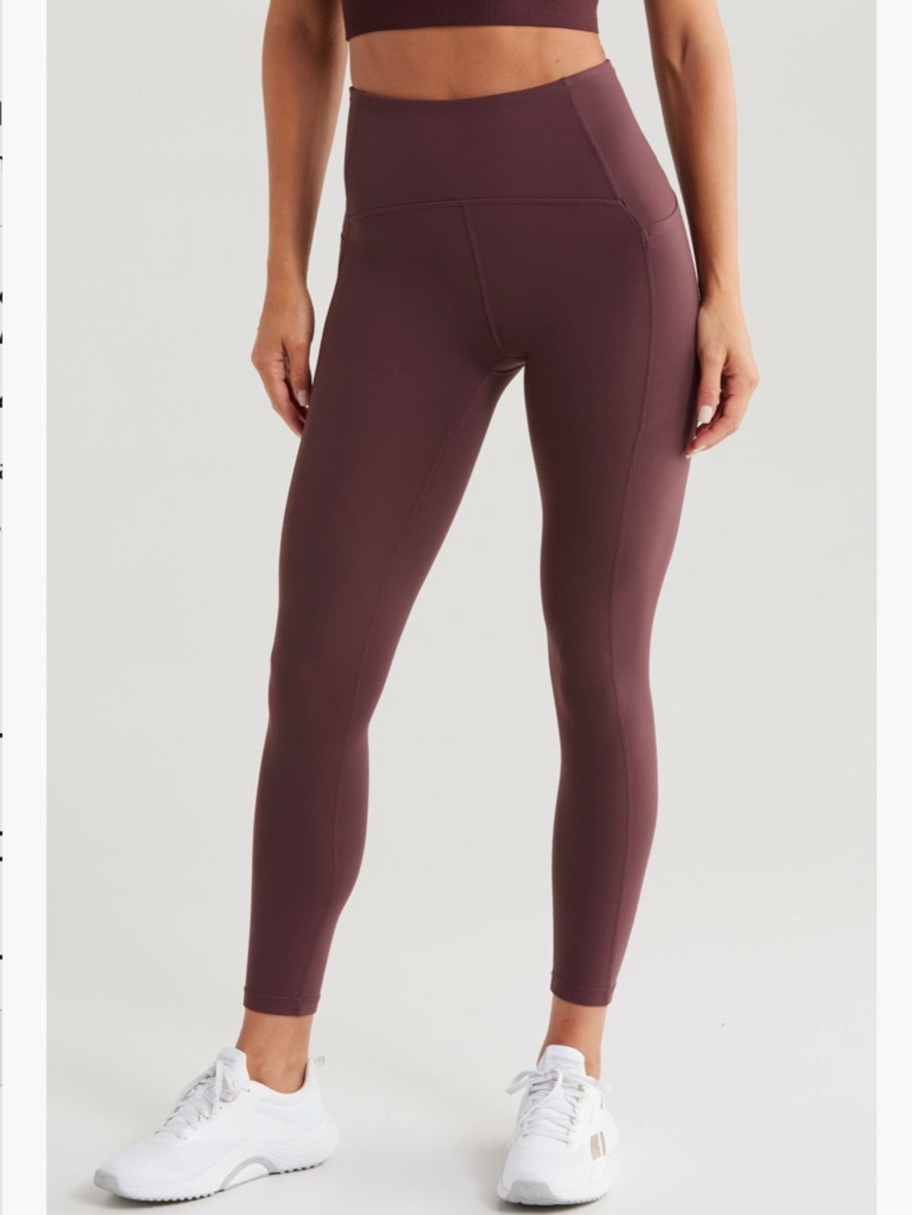 Zella Studio Luxe High Waist Pocket 7/8 Leggings